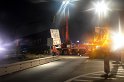 VU LKW umgestuerzt Feldkassel Industriestr Robert Boschstr P271